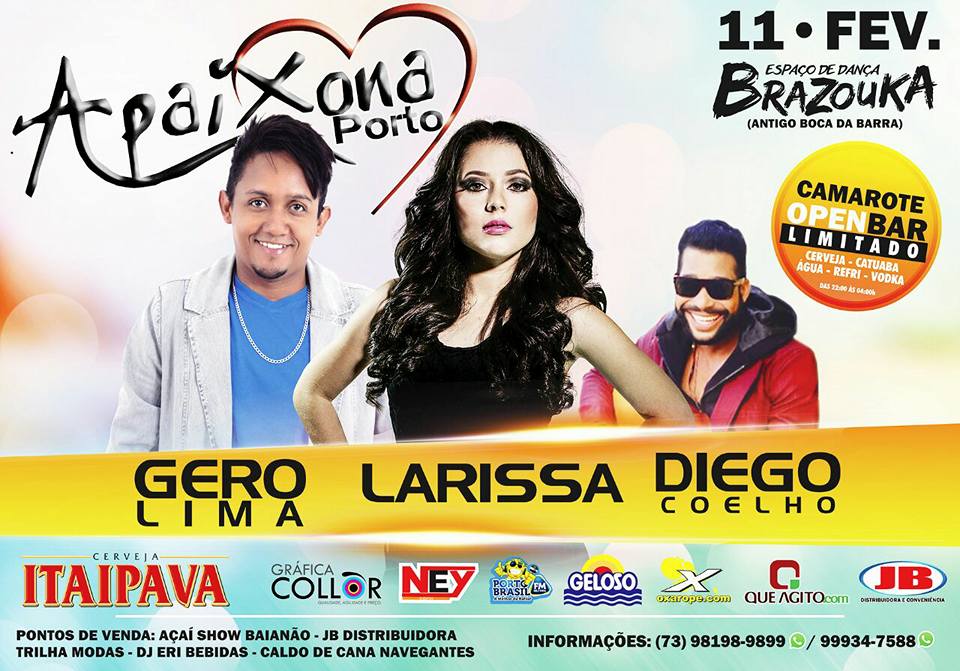 Já à venda os Ingressos para o Apaixona Porto 5