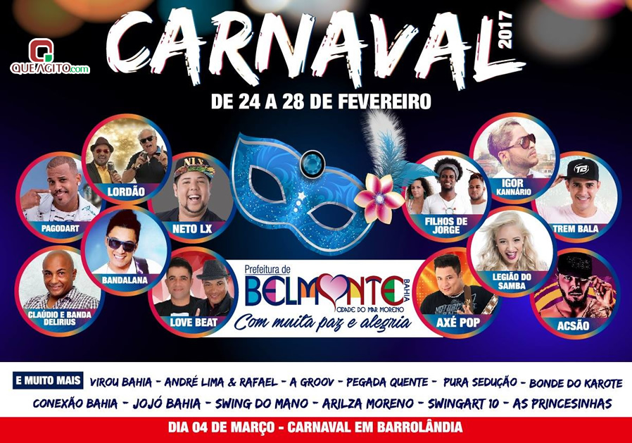 Programação do Carnaval de Belmonte 5