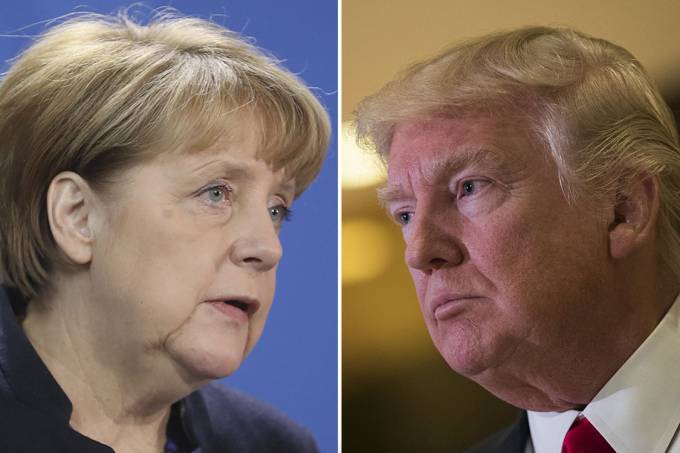 Trump compra nova briga comercial; agora contra Merkel 2