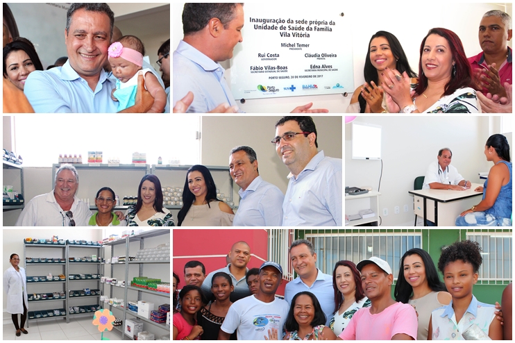 Governador e prefeita de Porto Seguro entregam obras na área de saúde e segurança 101