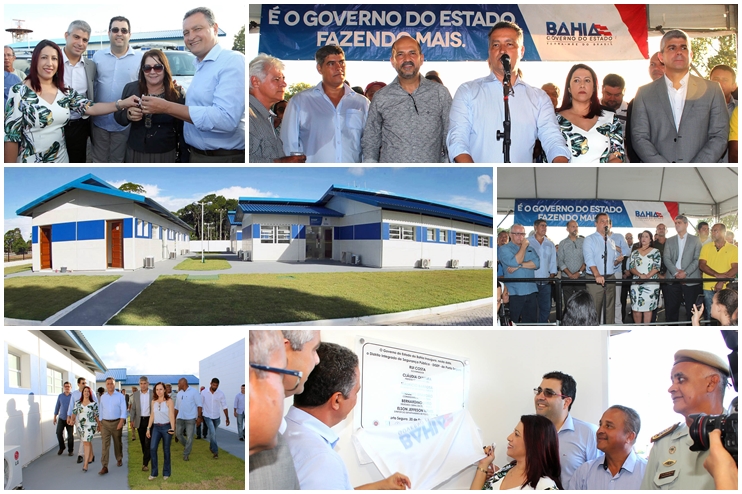 Governador e prefeita de Porto Seguro entregam obras na área de saúde e segurança 102