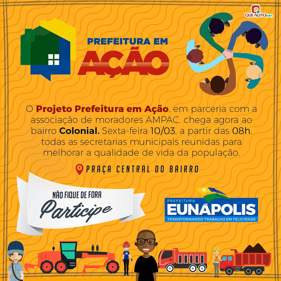 Prefeitura em Ação acontecerá no bairro Colonial nesta sexta-feira (10/03) 5