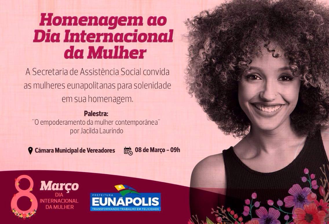 Assistência Social homenageará mulheres eunapolitanas 6