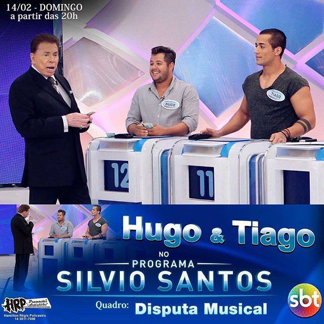 Hugo e Tiago mais executadas em emissoras de rádios de todo Brasil 6