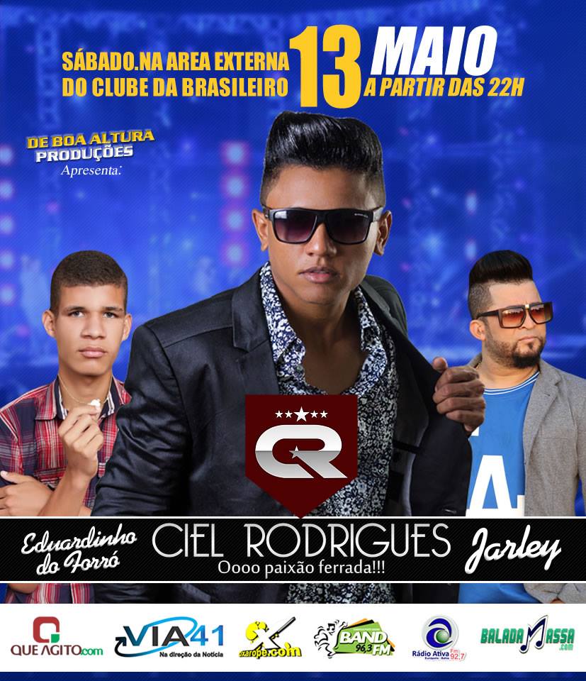 Sábado agora tem Ciel Rodrigues na Area Externa do Clube da Brasileiro - Eunápolis 5