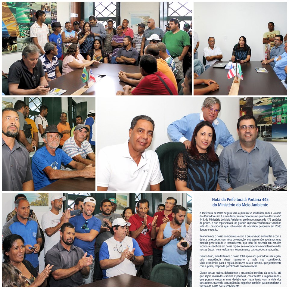 Prefeita recebe pescadores e busca soluções contra a Portaria 445 9
