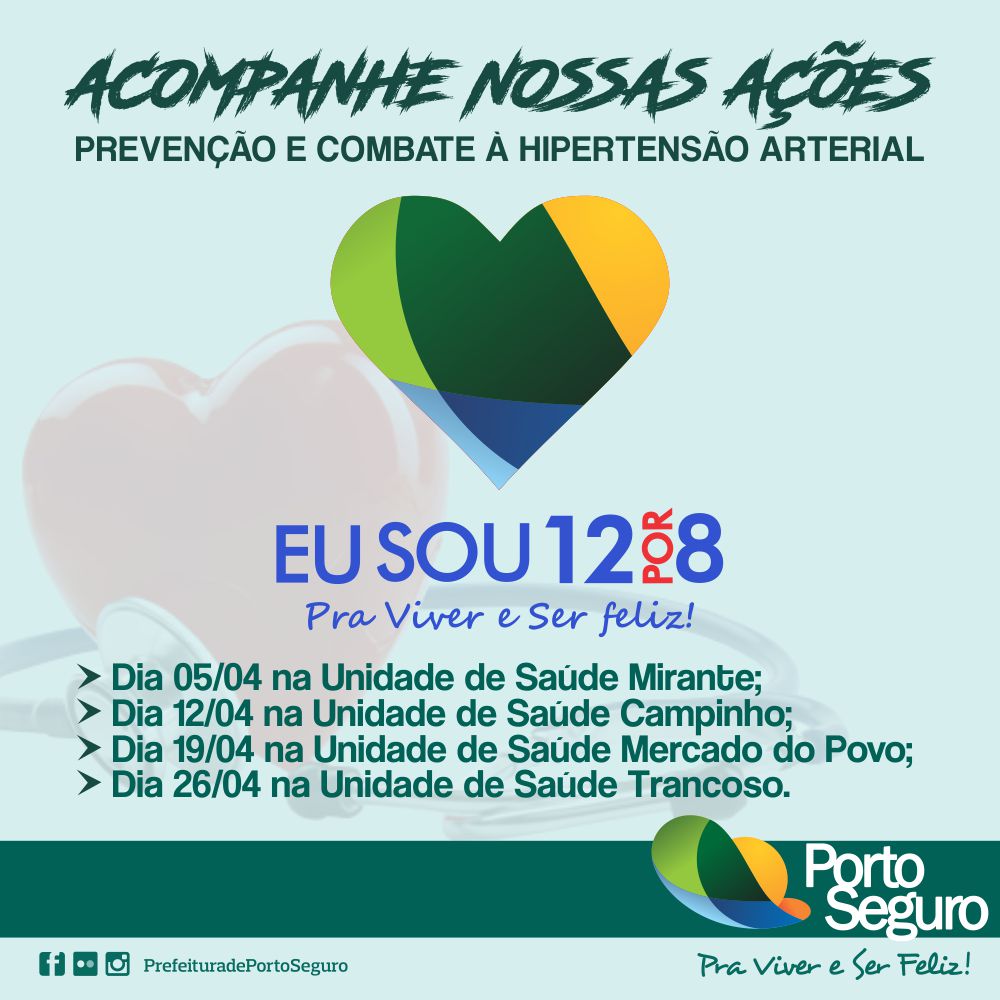 Abril-Mês de prevenção e combate à Hipertensão Arterial 8