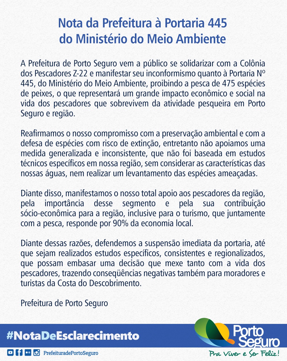 Prefeita recebe pescadores e busca soluções contra a Portaria 445 10