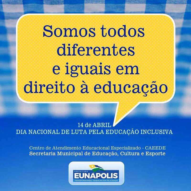 Eunápolis reafirma compromisso e faz caminhada pela Educação Inclusiva 21