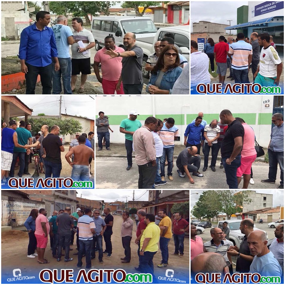 Prefeito Robério e vereadores municipais visitam ruas que serão pavimentadas em Eunápolis 6