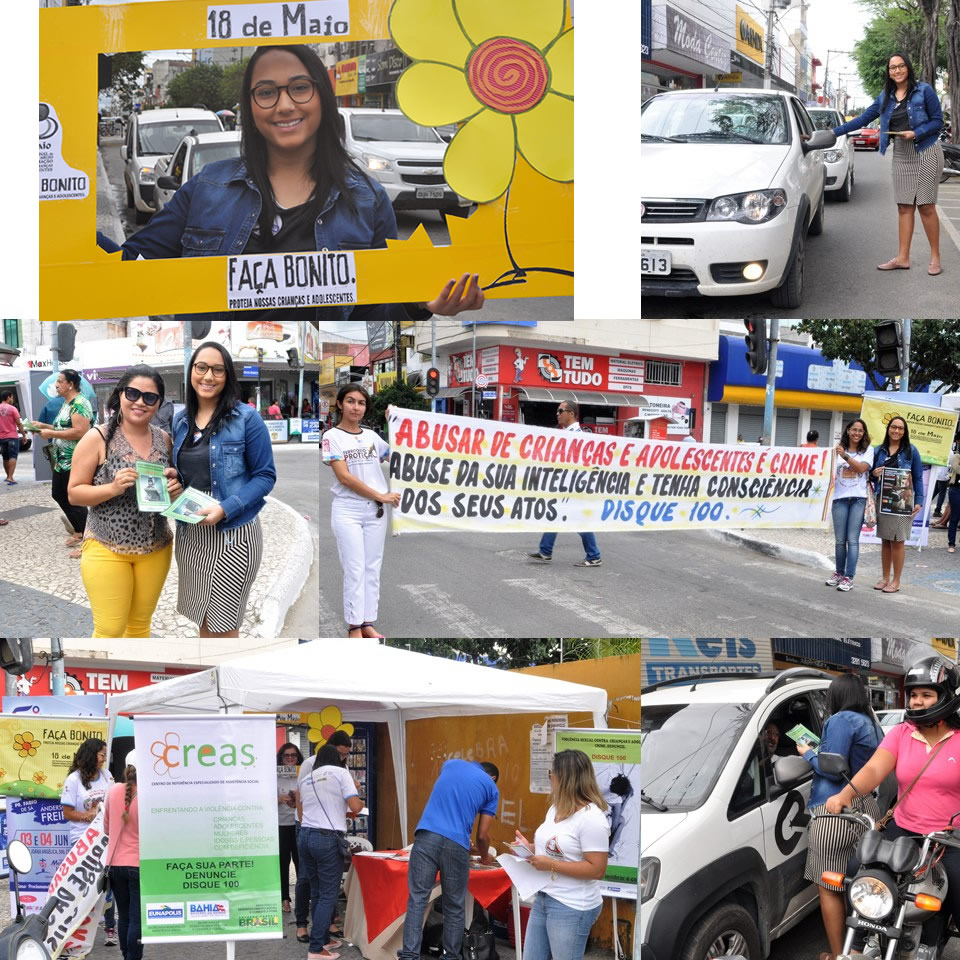 Eunápolis: Secretaria de Assistência Social realiza ação de conscientização neste 18 de Maio 5