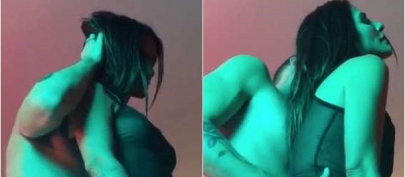 Cléo Pires aparece em clipe de cantora baiana simulando sexo a três 10