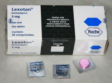 Anvisa suspende lote do medicamento Lexotan 5