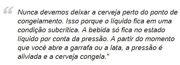 Cerveja choca, nunca mais. Ciência explica como evitar o amargor da bebida 13