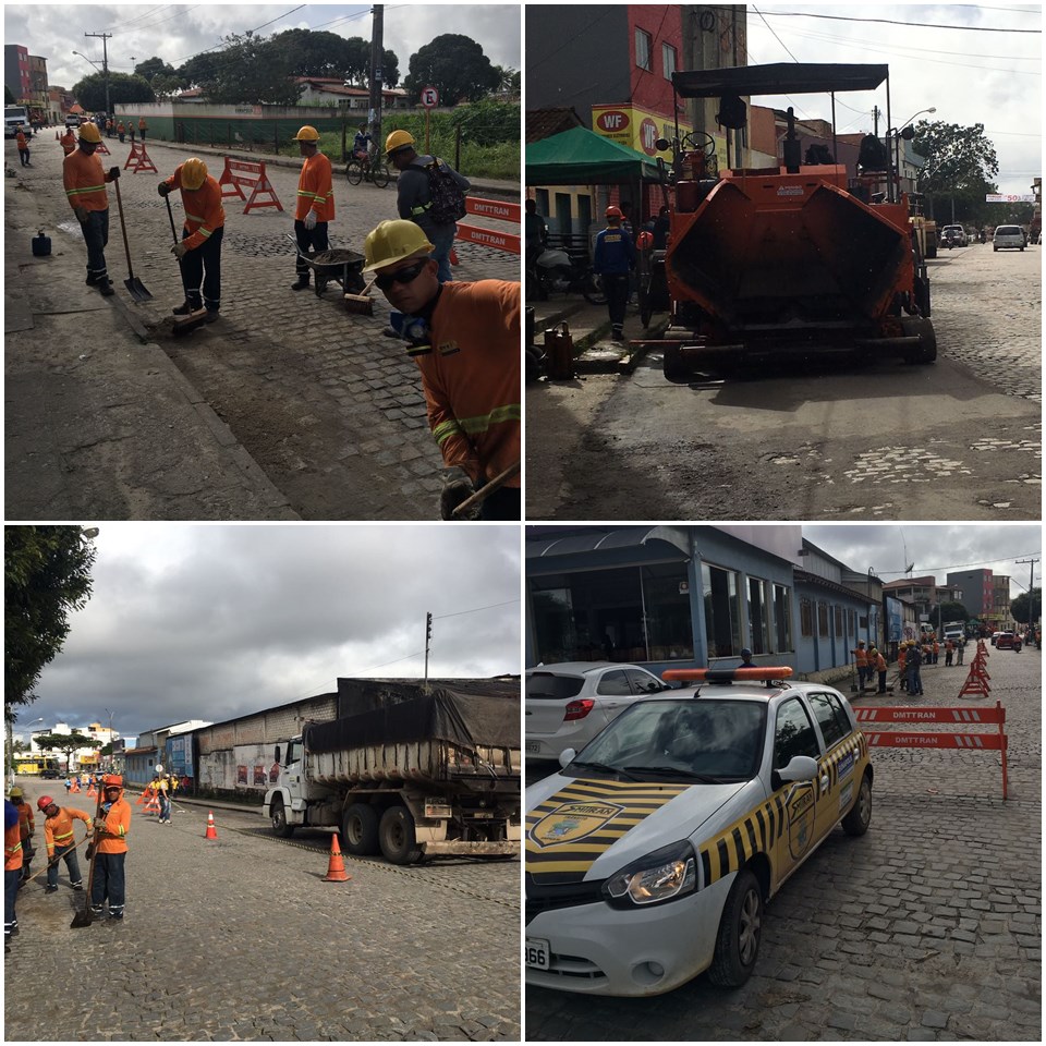 Tempo firma e Prefeitura retoma serviços de pavimentação em Eunápolis 5