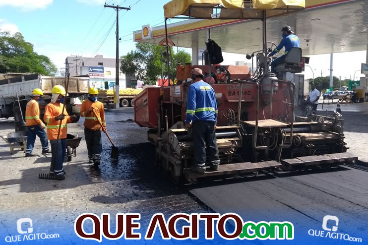 Prefeitura de Eunápolis inicia asfaltamento de nova avenida no Pequi 6