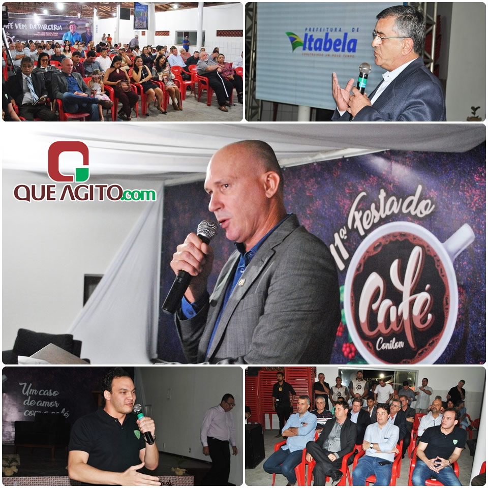 FESTA DO CAFÉ: O prefeito Luciano Francisqueto realizou a abertura do evento no Rotary Club 43