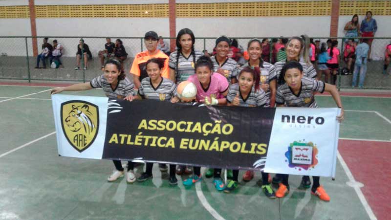 Associação Atlética Eunápolis e Industrial se classificam no futsal feminino 3