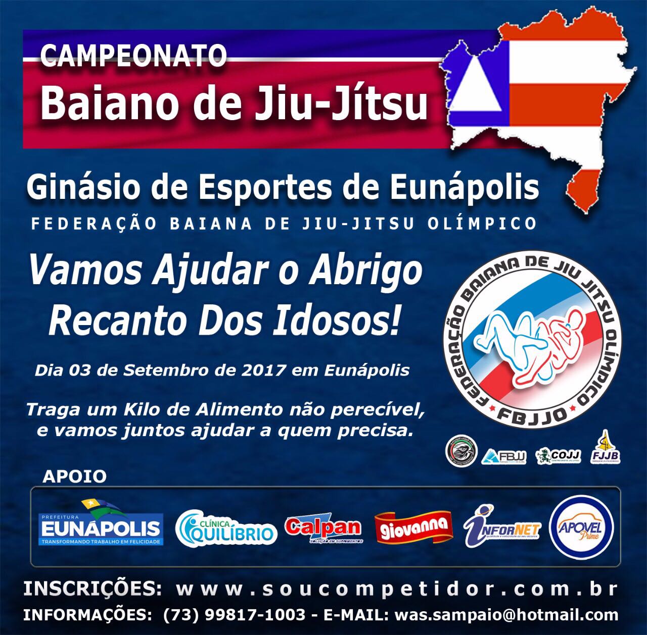 Eunápolis sediará Campeonato Baiano de Jiu Jitsu neste domingo (03/09) 5