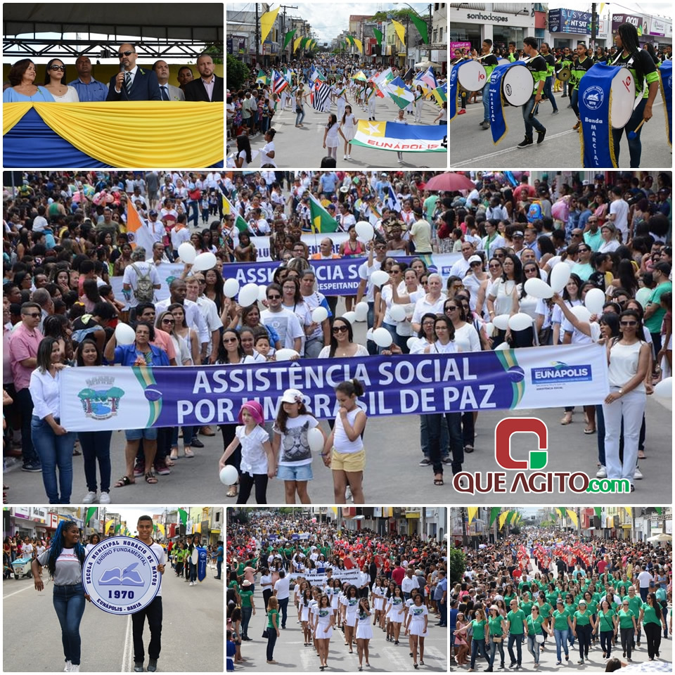 População eunapolitana lota o centro da cidade em Desfile da Independência 6