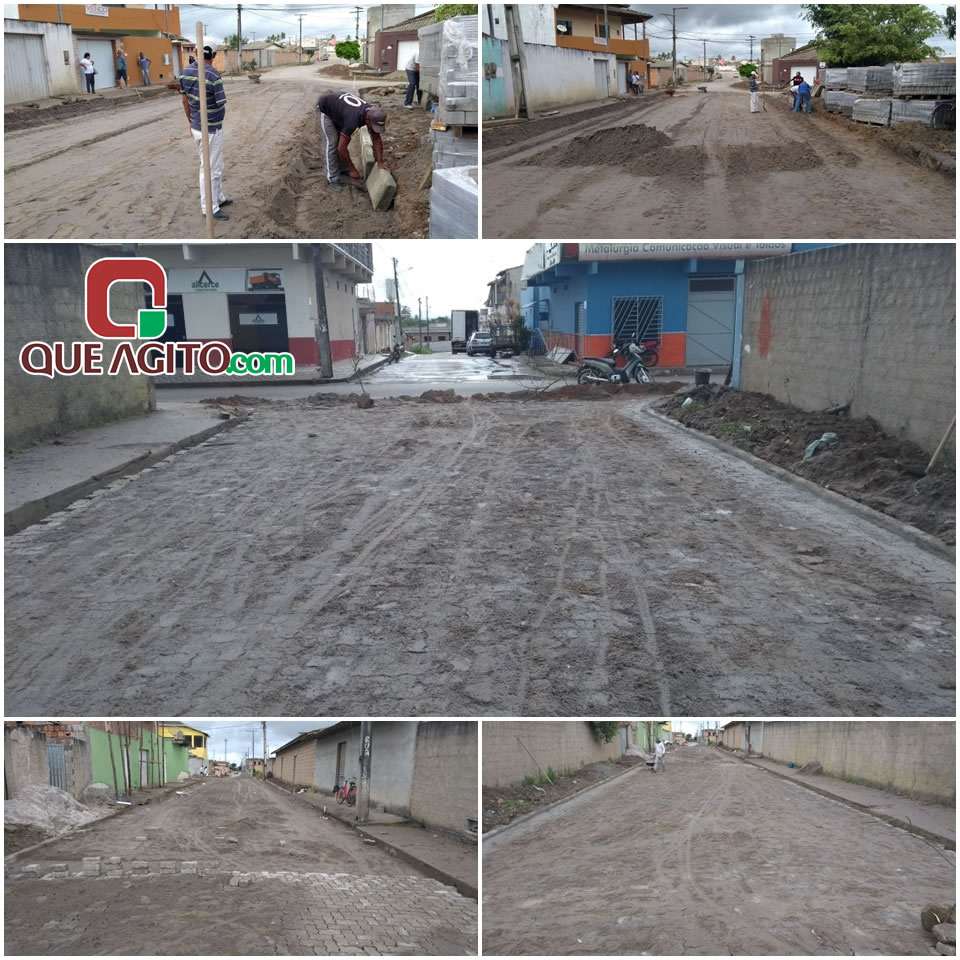 Prefeitura inicia pavimentação de mais duas ruas no Dinah Borges 57