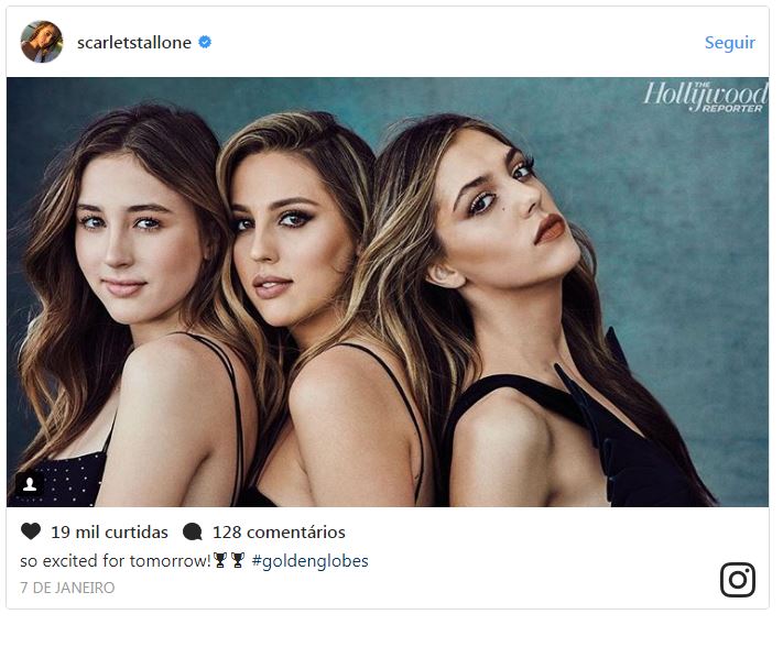 As 3 filhas de Sylvester Stallone cresceram e estão chamando atenção do mundo por causa da beleza. Confira: 8