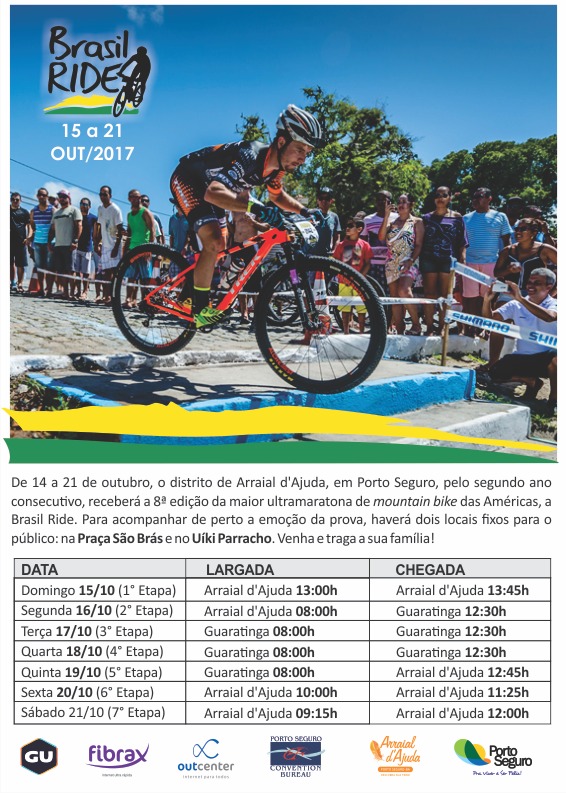 Porto Seguro se prepara para receber mais uma edição da Brasil Ride 5