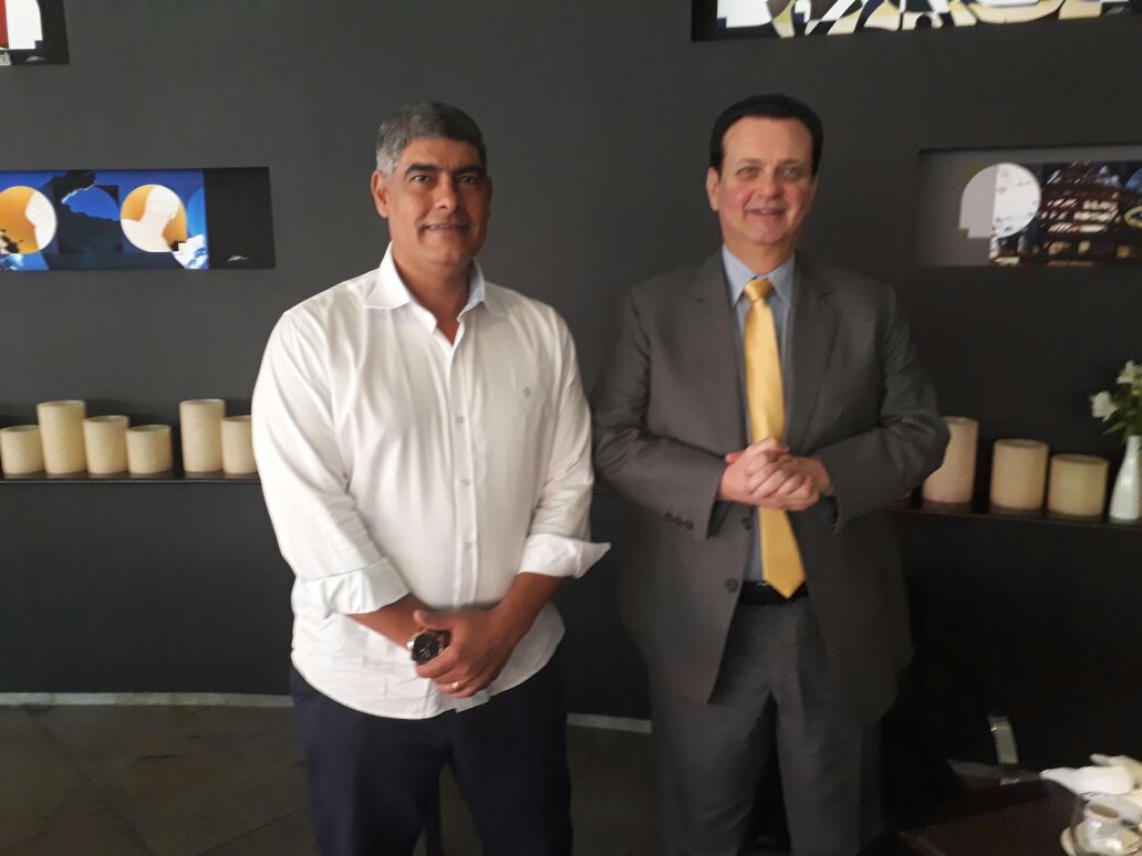 Prefeito de Cabrália Agnelo Santos é recebido pelo ministro Gilberto Kassab em Brasília 5