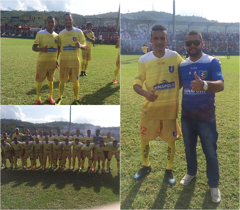 Seleção de Eunápolis vence Cachoeira e se classifica para semifinal no Intermunicipal 5