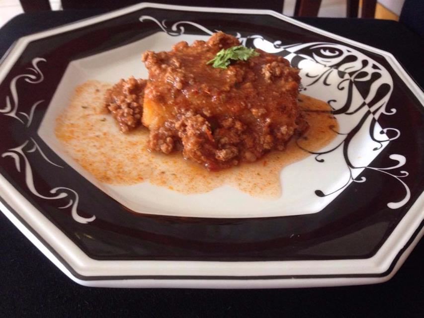 Receita: Macarrão a milanesa ao molho bolonhesa 6