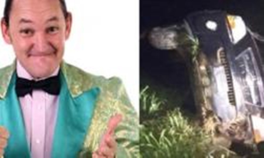 ‘Foi Livramento De Deus’, Diz Assistente De Ratinho, Após Capotar Carro 22