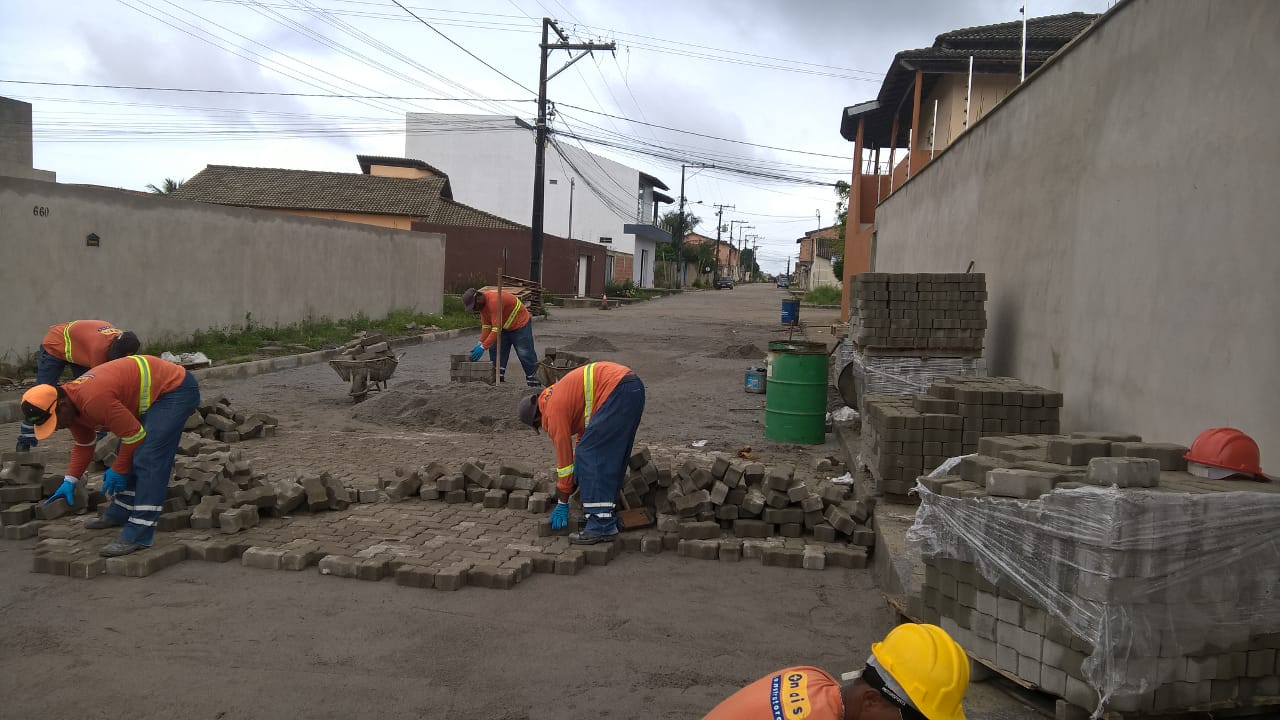 Pavimentações transformam as ruas do Dinah Borges 73