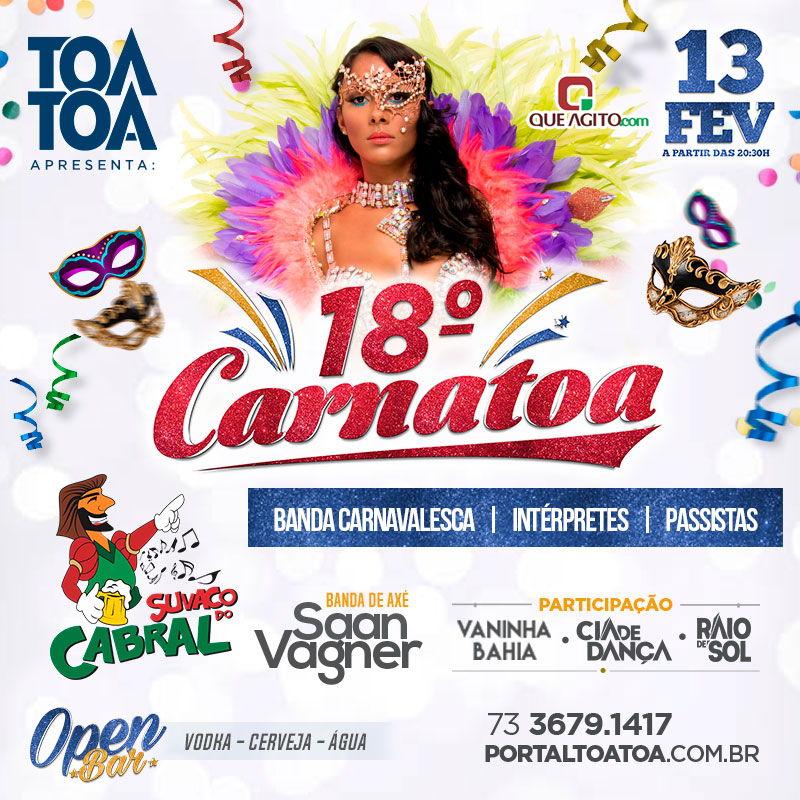CarnaTôa 2018 - Baile de Carnaval do Tôa Tôa. 1141