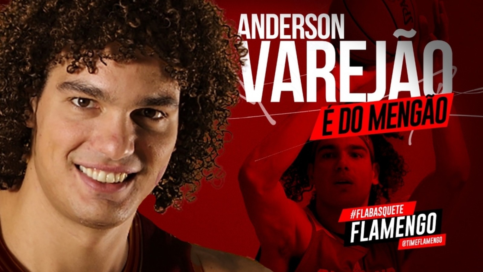 Flamengo confirma oficialmente a contratação do pivô Anderson Varejão 2