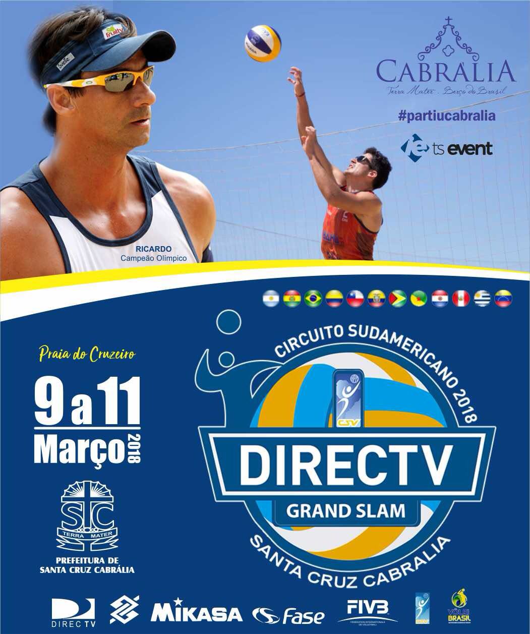 Etapa do Sul-Americano do vôlei de praia acontece em Cabrália 5
