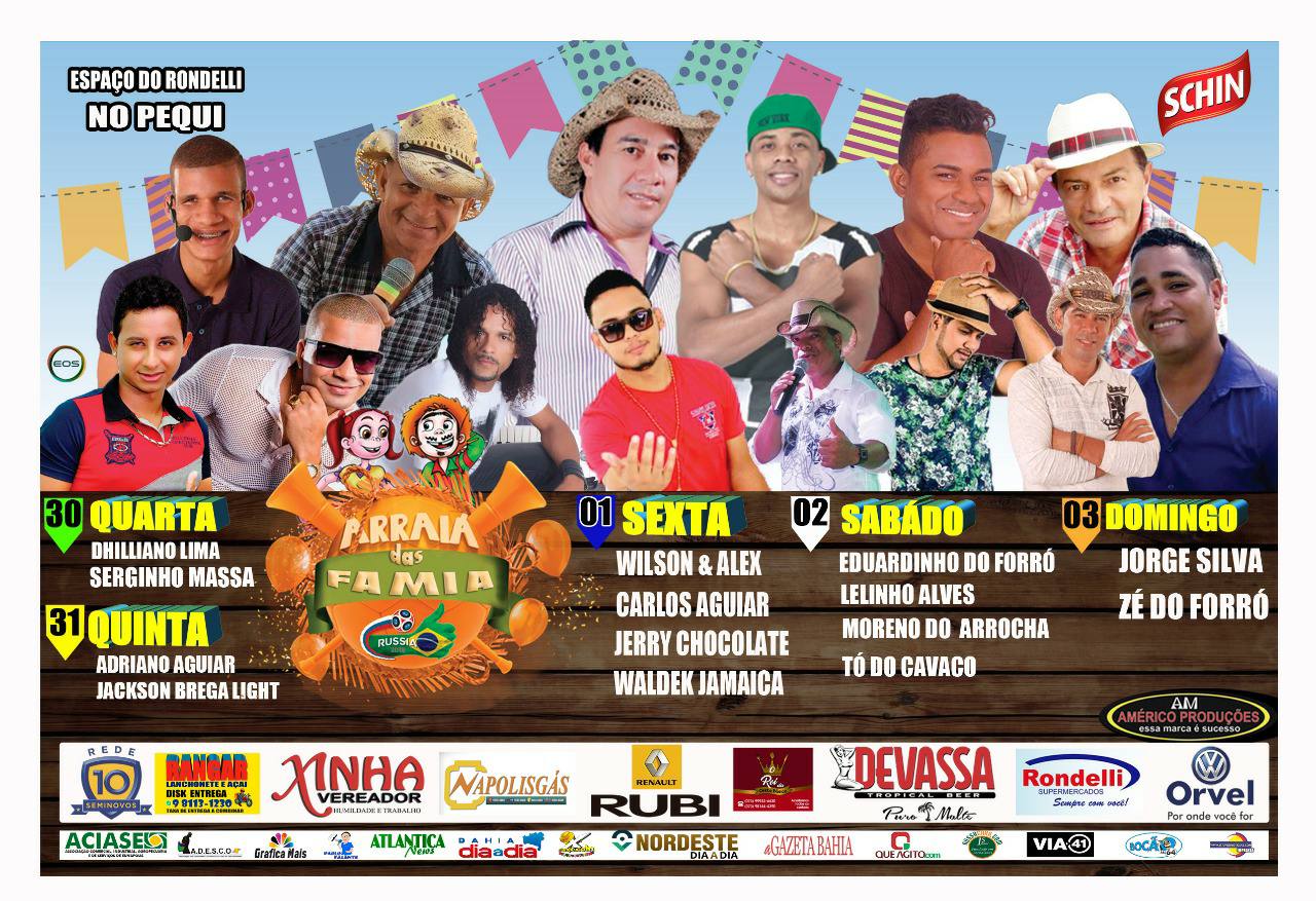 Apresentação do Arraiá das Famia - Eunápolis 27