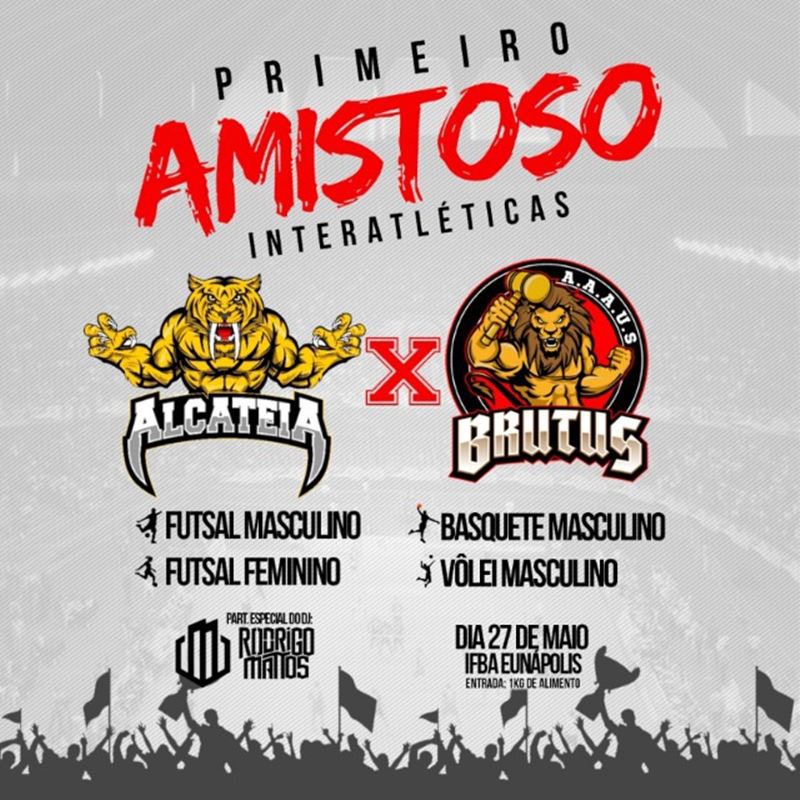Amistoso InterAtléticas acontecerá neste domingo (27/05) 5