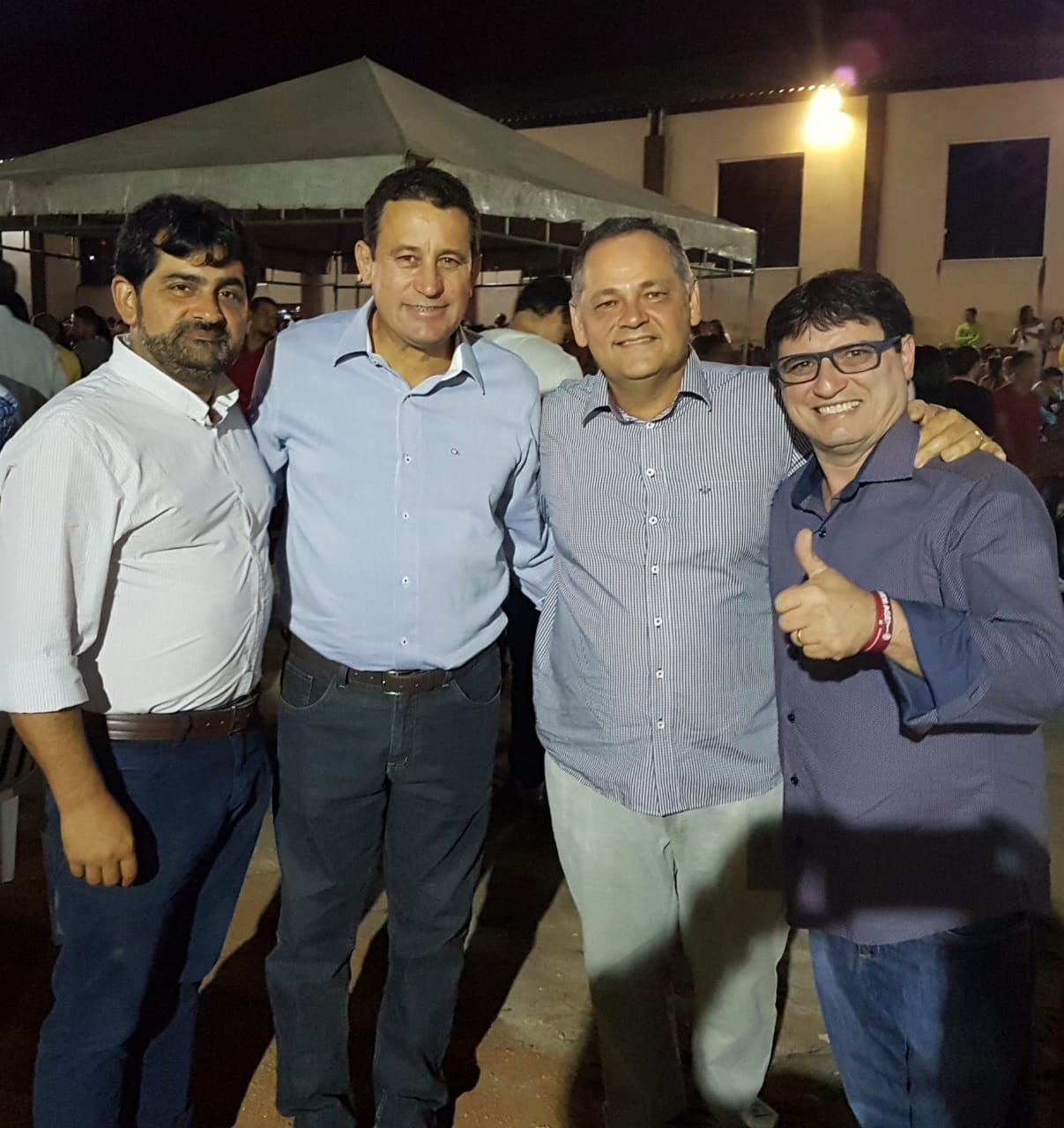 Jânio Natal participa do Celebra Eunápolis e recebe apoio de Neto Guerrieri e seu grupo político 7