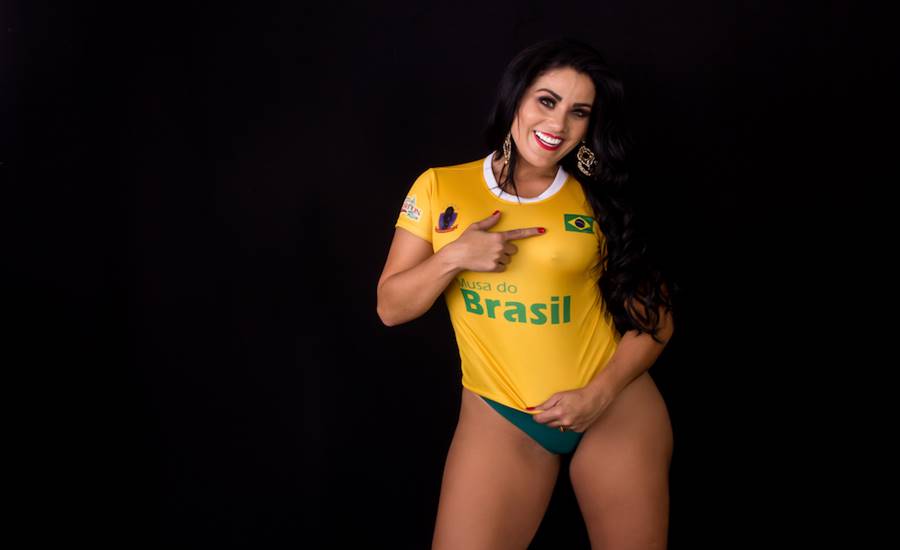Musa do Brasil na Copa, Giselle Saran recusa ensaio nu: “ainda não” 5
