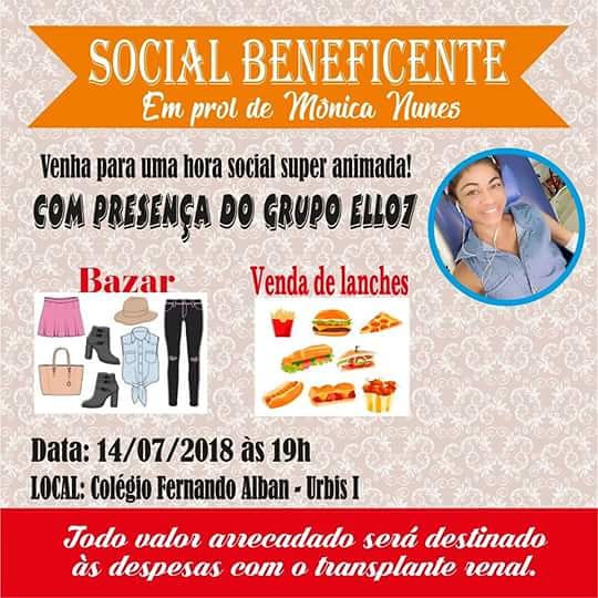 Social Beneficente em Prol de Mônica Nunes - Eunápolis 5