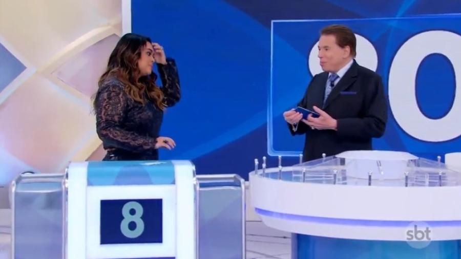 SBT corta trecho do programa em que Silvio Santos chama Preta Gil de gorda 2