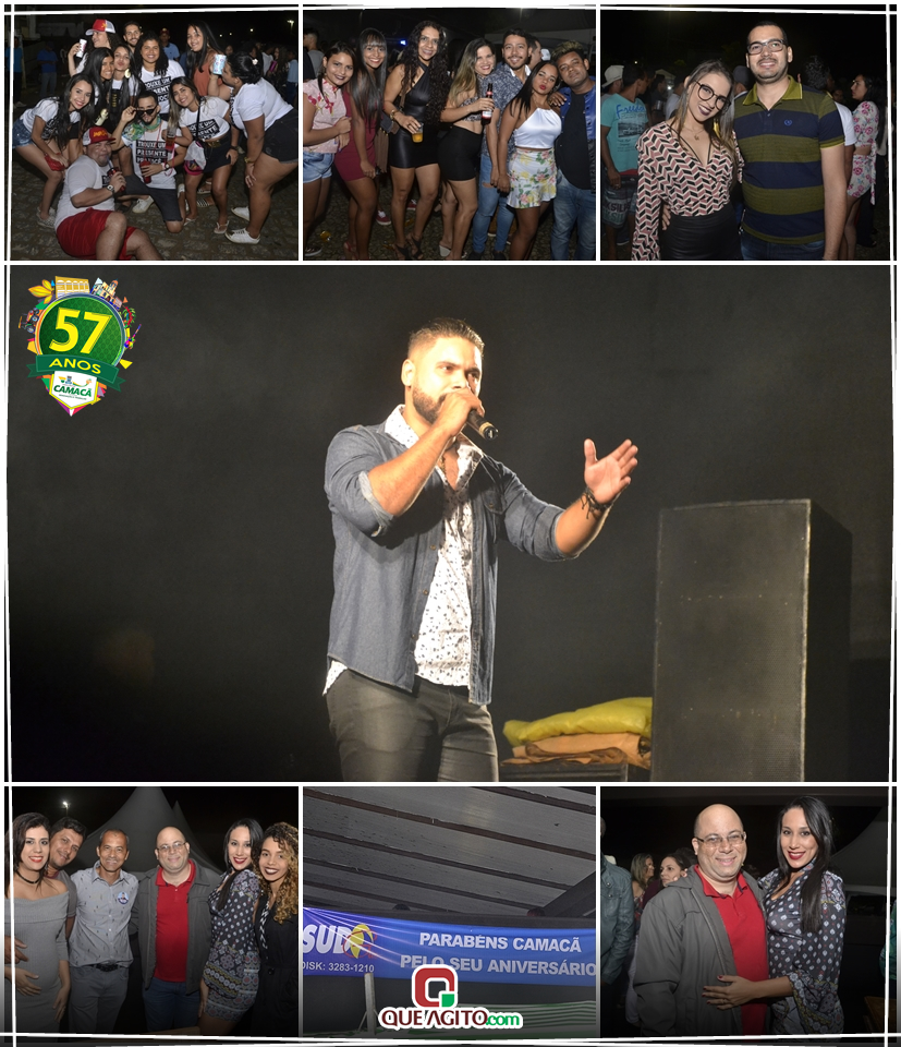 Grandes nomes da música brasileira se apresentaram na 3ª noite da 41ª Festa Camacã e o Cacau 7