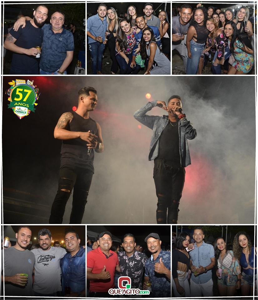 Grandes nomes da música brasileira se apresentaram na 3ª noite da 41ª Festa Camacã e o Cacau 5