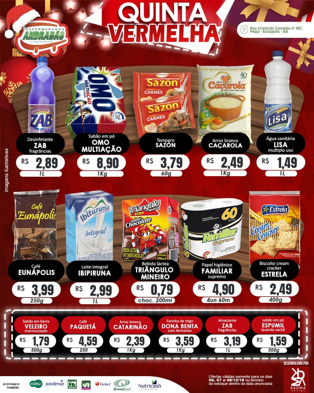 Promoção : Quinta Vermelha - Supermercado Andradão 5