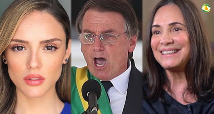 Artistas da Globo e SBT que apoiam Bolsonaro, compram briga e colocam sua credibilidade em jogo 5