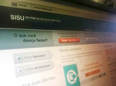 MEC prorroga inscrição no Sisu até domingo; resultado permanece na segunda 5