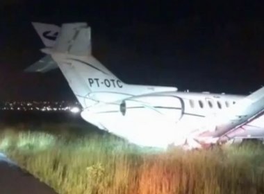 Trem de pouso de avião de Aécio quebrou ao aterrissar em Guarulhos; veja relato 10