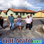 Secretária Larissa Oliveira vistoria obras do Residencial Arnaldão para certificar prazo de entrega 1339