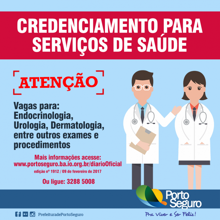 Prefeitura de Porto Seguro realiza chamamento público de saúde 4