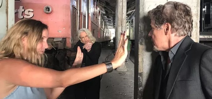 A Lei do Amor: Globo grava morte de Magnólia em linha de trem 13
